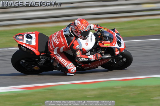 2008-05-11 Monza 0432 Superbike - Warm Up - Noriyuki Haga - Yamaha YZF-R1
